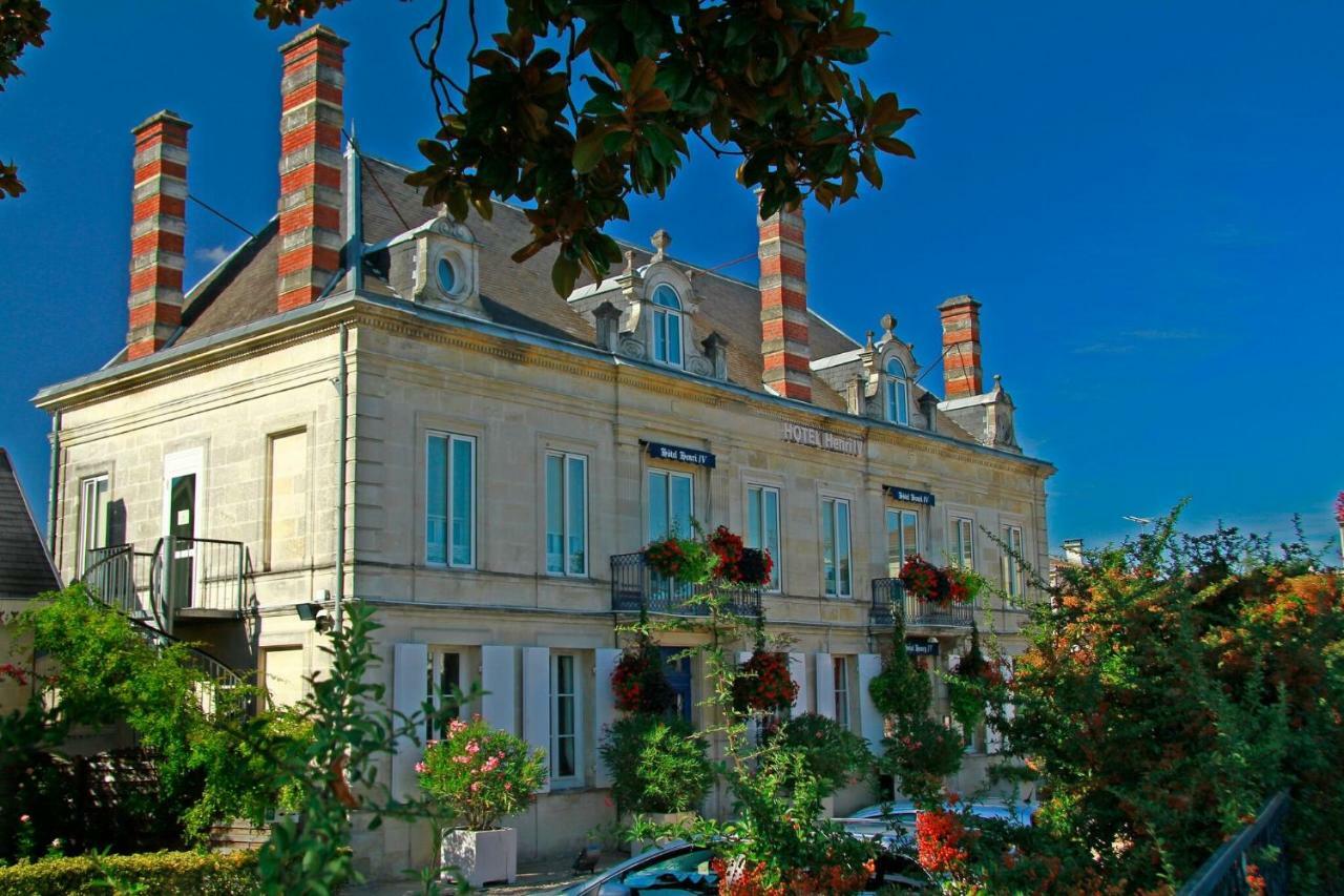 Hotel Henri IV Coutras Exteriér fotografie
